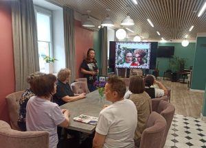 Тематическую лекцию о писателе Михаиле Шолохове провели в Краснопахорском. Фото: официальный Telegram-канал музея истории усадьбы Александрово-Щапово