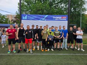 Спортсмены-краснопахорцы традиционно приняли участие в забеге «Троицк без границ». Фото предоставил сотрудник управы Краснопахорского района