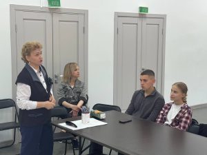 Профилактическая лекция для юных парламентариев прошла в Краснопахорском. Фото предоставила председатель Молодежной палаты Краснопахорского района Милена Касьянова
