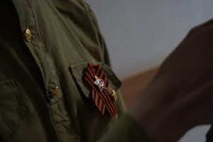 Ученикам школы №2075 рассказали о герое Викторе Талалихине. Фото: Анна Быкова, «Вечерняя Москва»