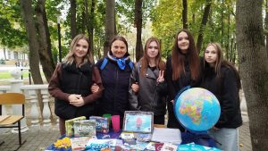 Активисты Молодежного клуба РГО «Плесково» посетили праздничные мероприятия в Подольске. Фото: официальная страница Молодежного клуба РГО «Плесково» в социальных сетях