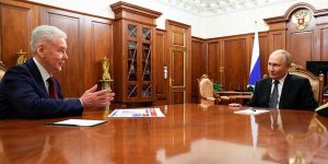 На фото Президент РФ Владимир Путин и мэр Москвы Сергей Собянин. Фото: пресс-служба Президента Российской Федерации