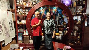 Молодежному клубу РГО «Плесково» организовали экскурсию по Музею востока. Фото: официальная страница Молодежного клуба РГО «Плесково» в социальных сетях