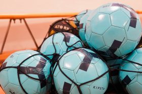 Команда ФК «Краснопахорцы» сыграют в матче 5 тура чемпионата по мини-футболу. Фото: Ксения Догонашева, «Вечерняя Москва»