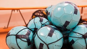 Команда ФК «Краснопахорцы» сыграют в матче 5 тура чемпионата по мини-футболу. Фото: Ксения Догонашева, «Вечерняя Москва»