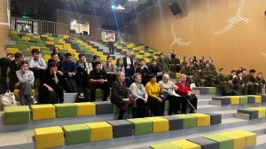 Урок мужества ко Дню снятия блокады Ленинграда прошел в Доме культуры «Солнечный». Фото: архив пресс-службы управы Краснопахорского района