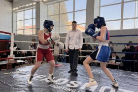 Турнир по кикбоксингу состоялся в Краснопахорском районе. Фото предоставил тренер Спортивного клуба «Заря» Кирилл Веденков