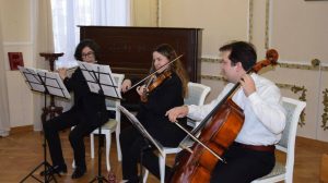 Концертная программа трио Sonus Viatorem прошла в Музее истории усадьбы Александрово-Щапово. Фото: официальная страница Музея истории усадьбы Александрово-Щапово в социальных сетях